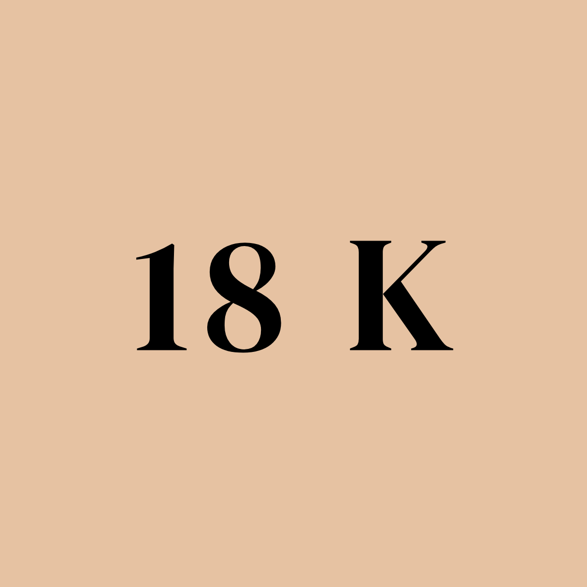18K Rose Gold