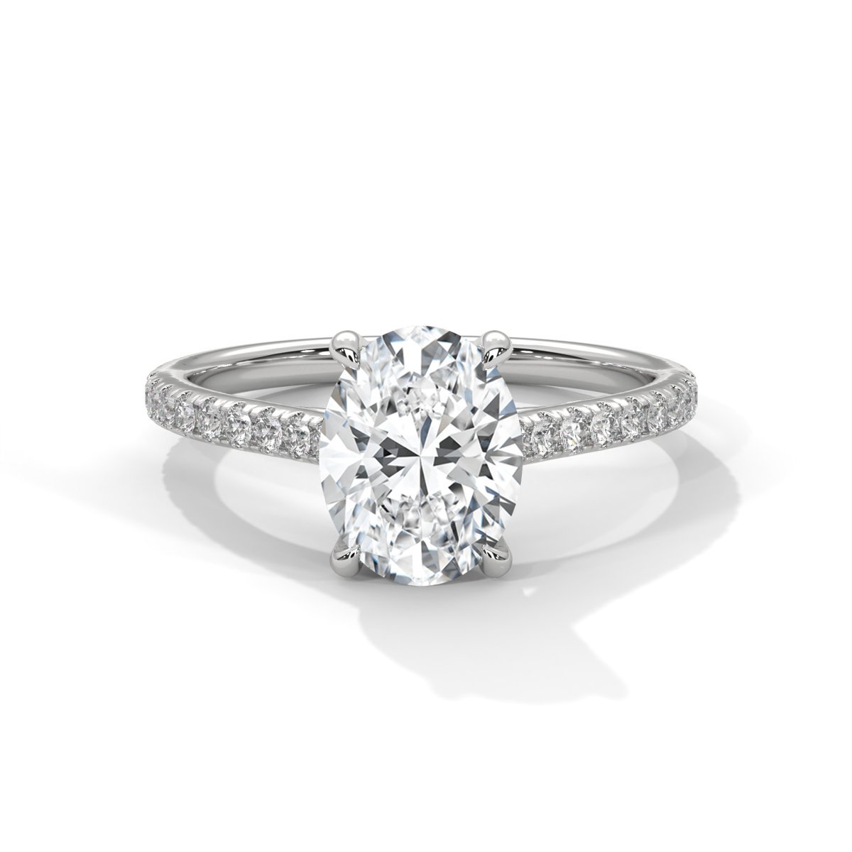Oval Diamond Ring