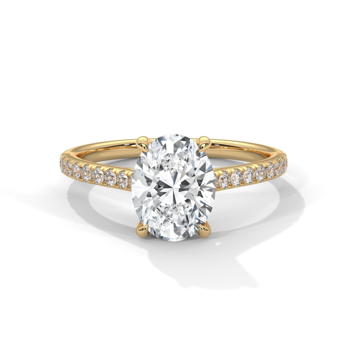 Oval Diamond Ring - Image 2