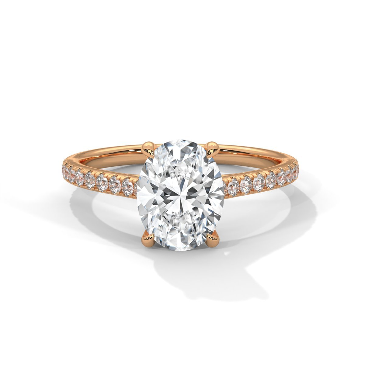 Oval Diamond Ring - Image 3