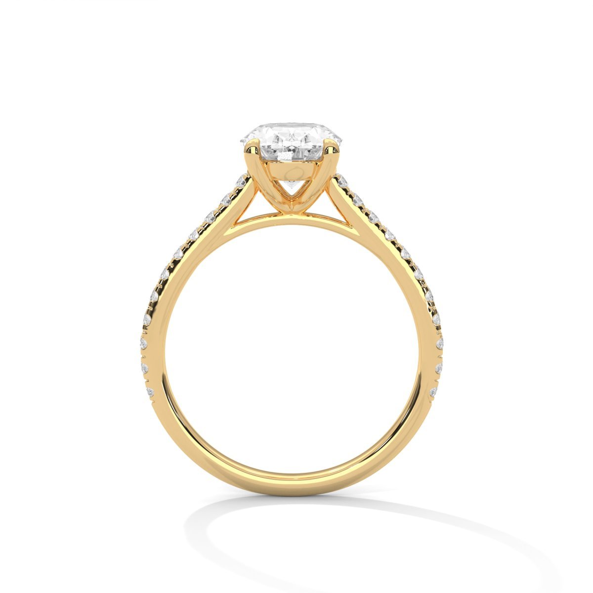 Oval Diamond Ring - Image 5