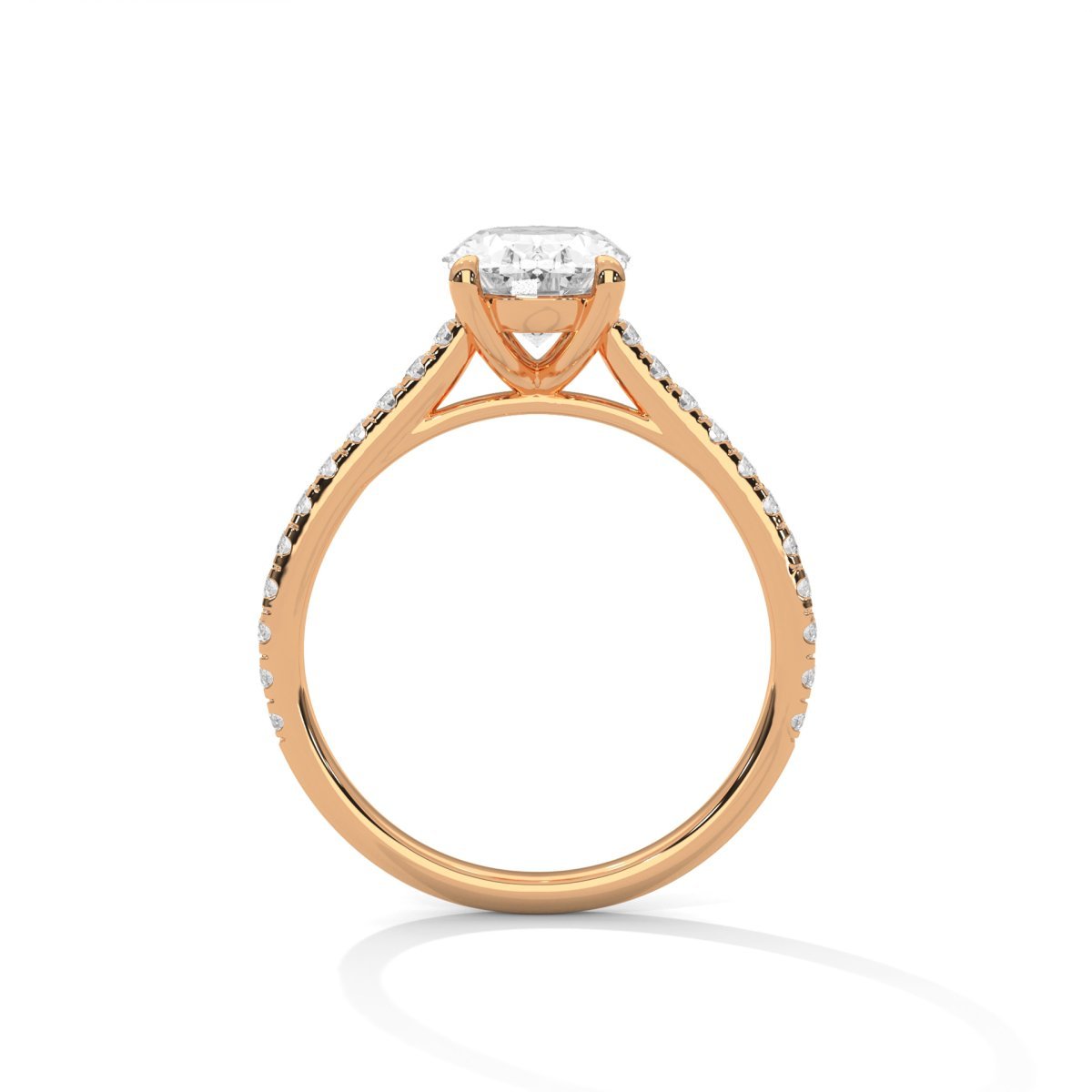 Oval Diamond Ring - Image 6