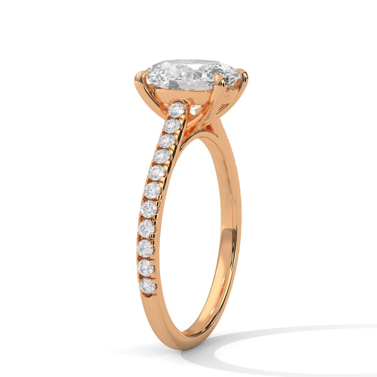 Oval Diamond Ring - Image 7