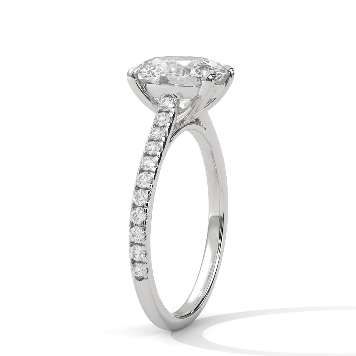 Oval Diamond Ring - Image 8