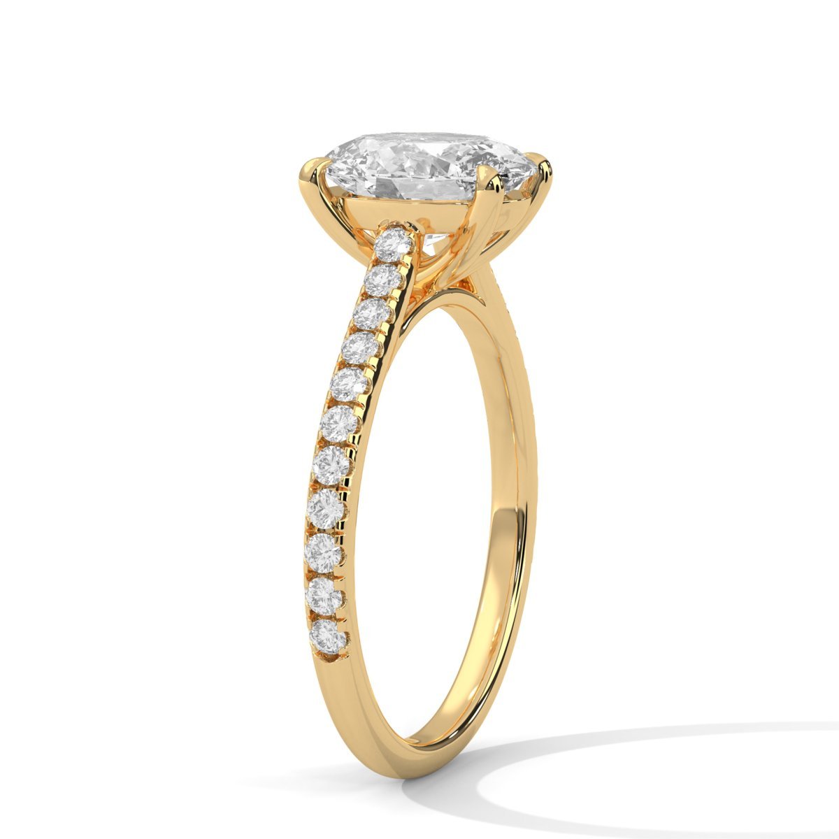 Oval Diamond Ring - Image 9