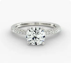 Halo Diamond Ring