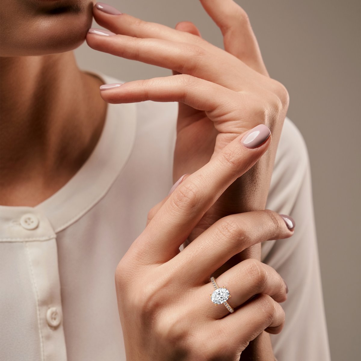 Oval Diamond Ring - Image 12